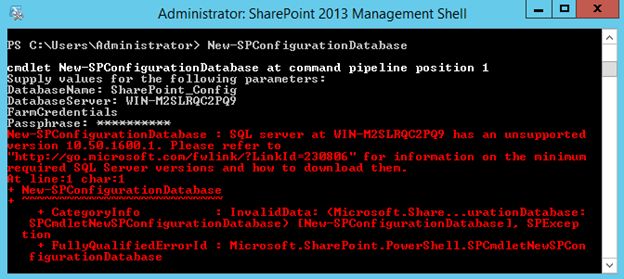 configuration databases